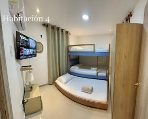 LUJOSO APARTAMENTO COMPLETO HASTA 9 PERSONAS 4 HABITACIONEs