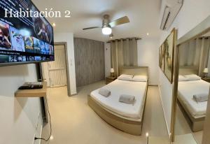 LUJOSO APARTAMENTO COMPLETO HASTA 9 PERSONAS 4 HABITACIONEs