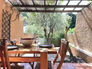 4 personnes-clim-piscine-parking - 萨勒斯勒沙托