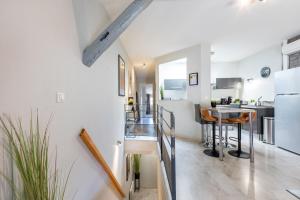Appartements Le Canope - Grand Duplex Climatise, 2 Salles d-eau, Hypercentre : photos des chambres