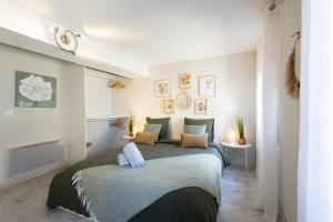 Appartements Le Canope - Grand Duplex Climatise, 2 Salles d-eau, Hypercentre : photos des chambres
