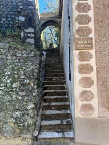 Maison cévenole typique et son jardin suspendu