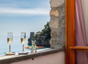 Junior Suite with Sea View room in La Dolce Vita a Positano boutique hotel