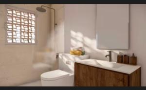 Habitación cama king, baño privado