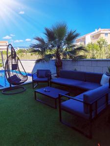 Apartments AMAN with pool, Novalja