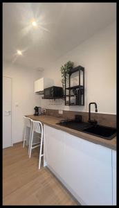 Appartements Villa Saint Mart, Saint Martin de Brehal, 500m de la mer : photos des chambres