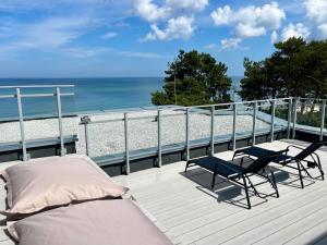 Penthouse Apartment mit Meerblick und Dachterrasse in Gaski bei Mielno - 4hvězdičkové hotely ve městě Gąski