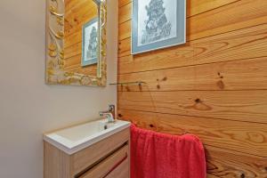 Chalet avec jardin vue mer 100m