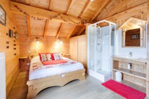 Chalet le jardin dhiver