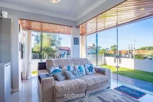 Apto térreo a 280m da praia da Ribanceira RCR101 - Mirim