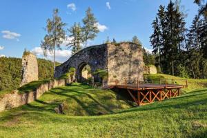 Dráždní domek na samotě u lesa