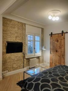 Estiloso estudio en Gran Via, vistas al Huerva