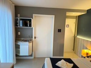 Flat 218 completo com localização privilegiada