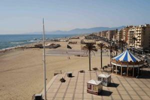 Vue sur mer à Canet Plage