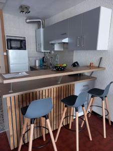 Vue sur mer à Canet Plage