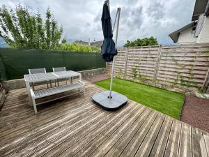 Studio avec jardin proche lac
