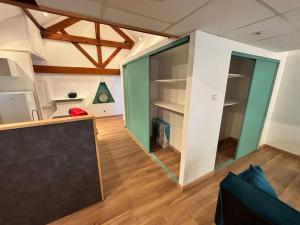 Appartements Mini-Loft, terrasse 24m2, Internet Haut-debit, garage prive et place de parking : photos des chambres