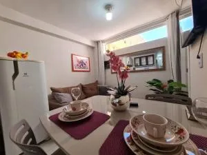 Apt 01 Central Com 2 quarto ar cond e 2 tv smart - Francisco Sá