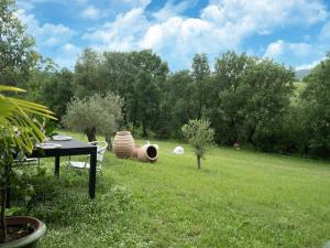 Maisons de vacances Holiday Home in Laroque with Private Pool : photos des chambres