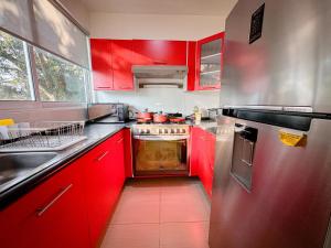 Full Apartment 15 min from Airport, Coyoacán, Foro Sol