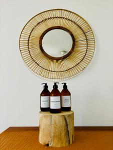 Departamento céntrico con cochera y patio con churrasquera