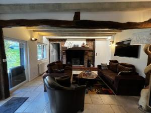 Villas Belle Chaumiere Normande, au pas de la ville d-Honfleur : photos des chambres