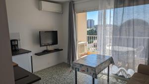 studio avec coin nuit, 100 m de la mer