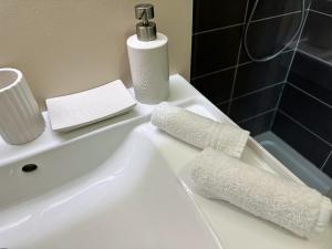 Appartements Studio Hotel - Lit King Size - Parking - Wifi : photos des chambres