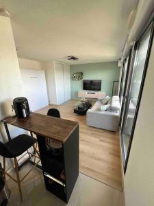 Appartements Superbe studio avec Jacuzzi a Montpellier pres d arene : photos des chambres