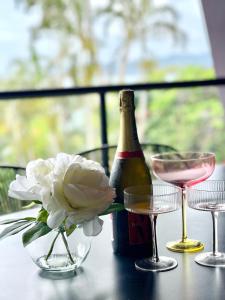 Ocean View Island 2-bedroom Townhouse Buggy Valet service extra Queen air bed