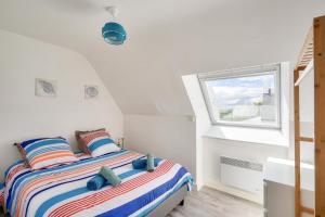 1er étage, jardin partagé pour 4 à 300m de la plage