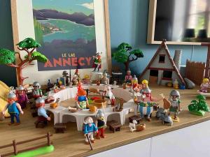 Appartements Appartement avec Jardin & vue Lac Talloires (15' Annecy) : photos des chambres