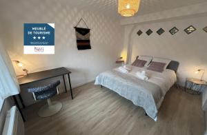 Appartements Les Rives du Chateau, 90m2, vue sur le canal : photos des chambres