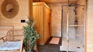 Chalets Chalet avec bain nordique et sauna : photos des chambres