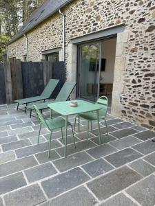 Maisons de vacances Gite a 10 min de Dinan avec bain nordique privatif : photos des chambres