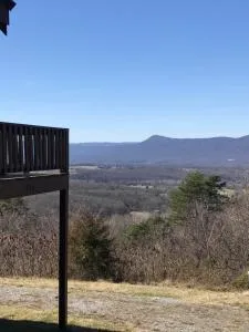 Starlit view log cabin - Oak Hill