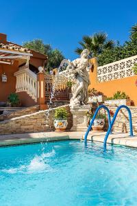 Luxury Andalusian Villa with Panoramic Mediterranean Sea Views & Private Pool & Multi-Level Gardens