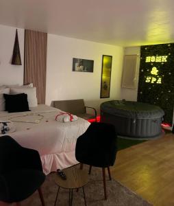 Appartement jacuzzi maison spa