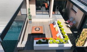 Villas Villa 75m2 avec Piscine et Jacuzzi prives, Sauna et Home-Cinema a 800m des Commodites : photos des chambres