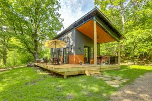 Modern Hersey Tiny Home with Private Hot Tub!