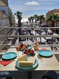 La PerleCanet - vue mer au centre