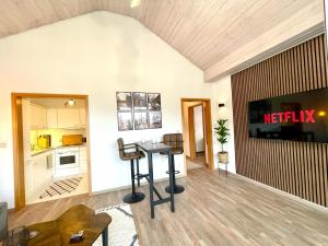 Gemütliche Balkon-Oase mit Blick auf Skywalk