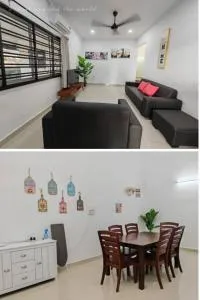 Paragon Homestay Melaka - 10Pax,5BR,5Bath - Pengkalan Rama