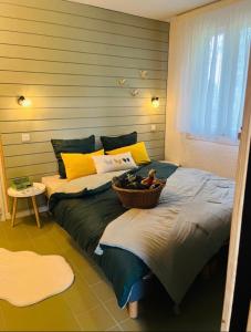 Appartements La Suite Unique - Le jardin sur les Pyrenees- vue panoramique montagne -jardin cloture prive de 100m2-Parking-Linge de lit et serviettes compris- : photos des chambres