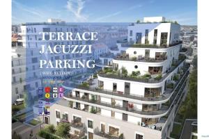 Résidence Abraham-Guest Room 1 LaDéfense U-Arena #Terasse #Fibre #View - 4hvězdičkové hotely ve městě Colombes