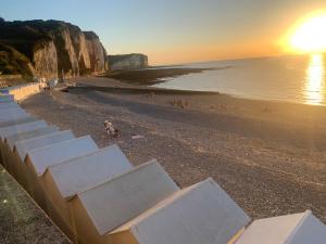 Chalets La Campagne a la Mer, proche d-Etretat : photos des chambres