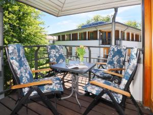 Kaiservillen Heringsdorf - Ferienwohnung mit 1 Schlafzimmer und Balkon D234