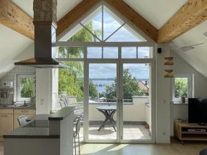 Ferienwohnung Meerblick Haff und Ostsee Küste