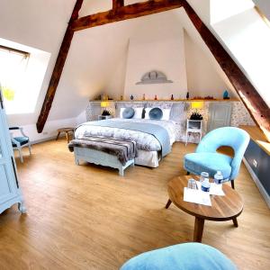 Kergroaz Maner Classé 5 épis Table dHôtes Manoir dans parc arboré, spa en plein air Bornes véhicules électriques Petit déjeuner inclus