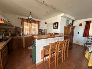 Maisons de vacances Maison provencale avec vue sur mer : photos des chambres